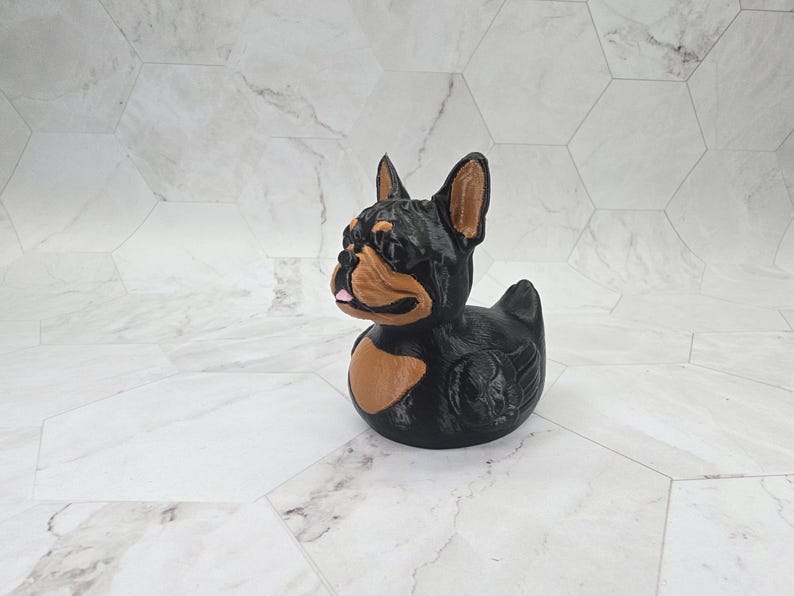 French Bulldog Ducky — Black & Tan
