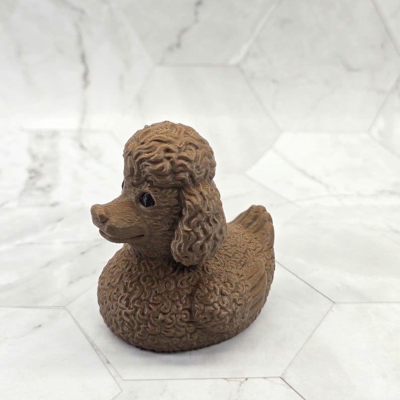Poodle Ducky — Brown
